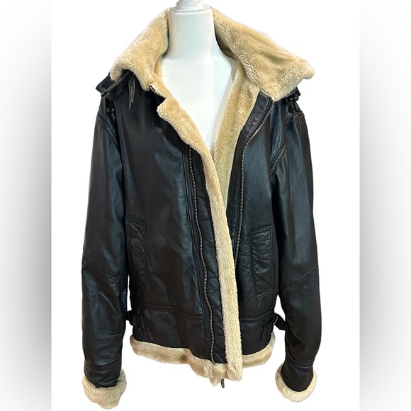 Be U Jackets & Blazers - Be U Women's Genuine Leather Jacket Size L